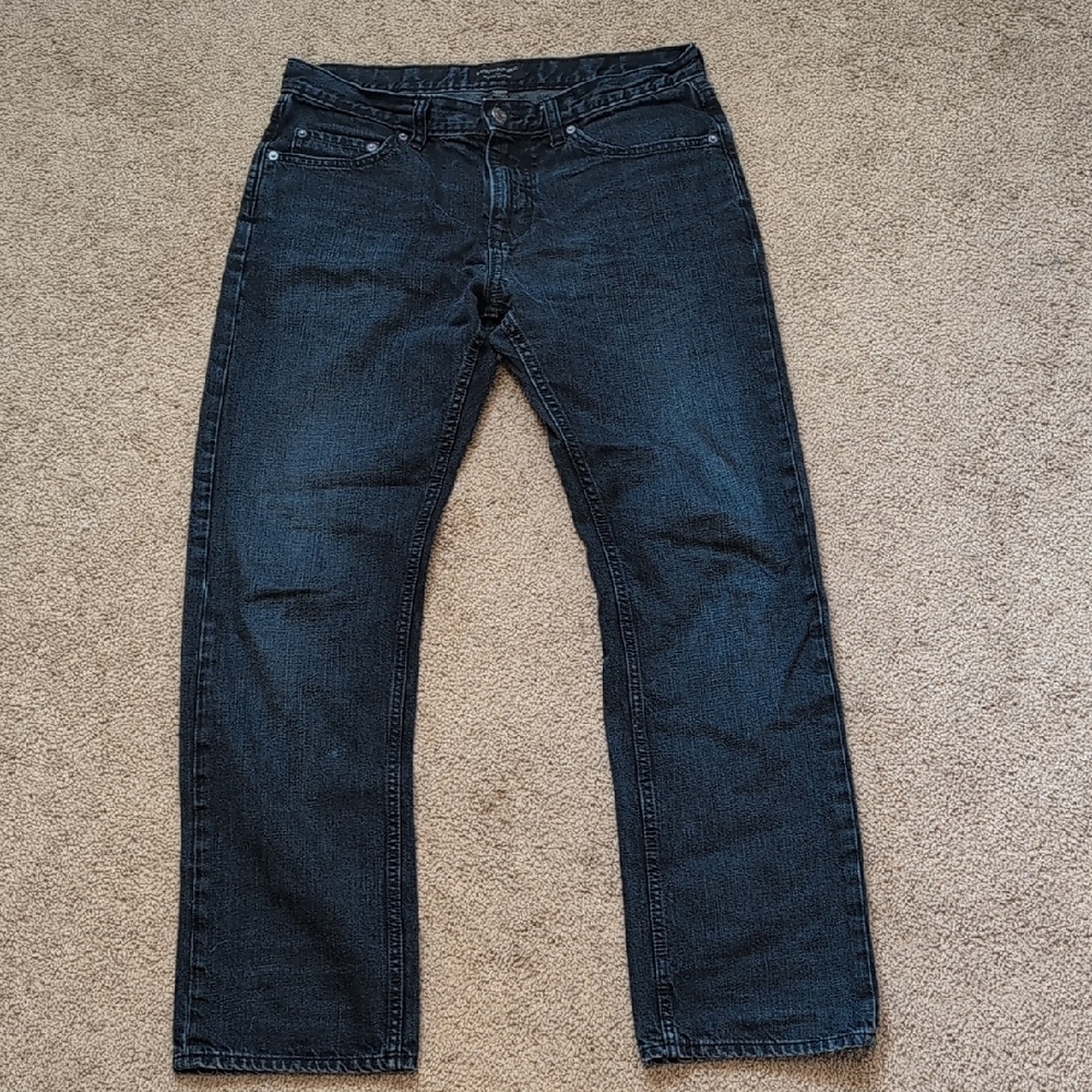 33x32 Vintage Straight Banana Republic Men's jeans dark blue